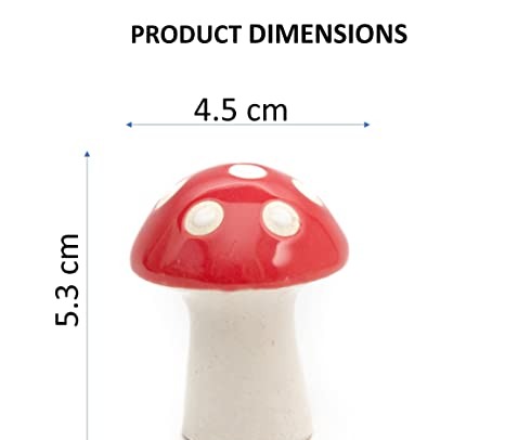  Set of 3 Mushroom Toys