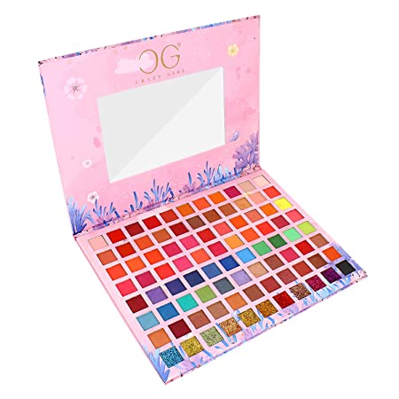 CRAZY GIRL  88 Color Eyeshadow Palette Makeup